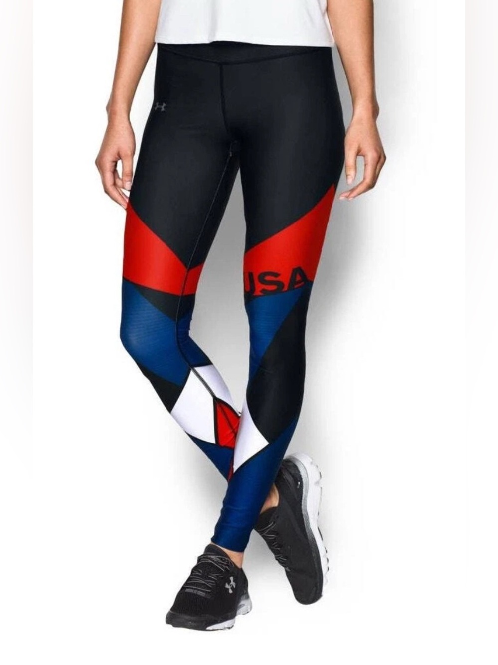 Under Armour USA Americana Womens compression leggings XL extra large